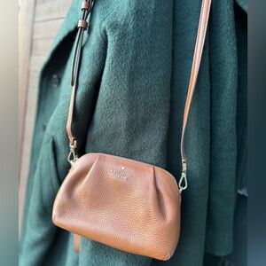 ♠️ Kate Spade New York - Dumpling convertible crossbody bag, warm gingerbread